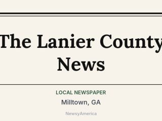 The Lanier County News, Milltown, GA