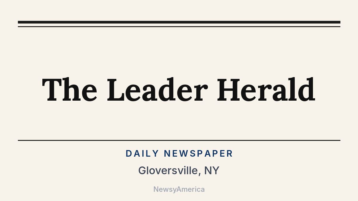 The Leader Herald – Gloversville, NY