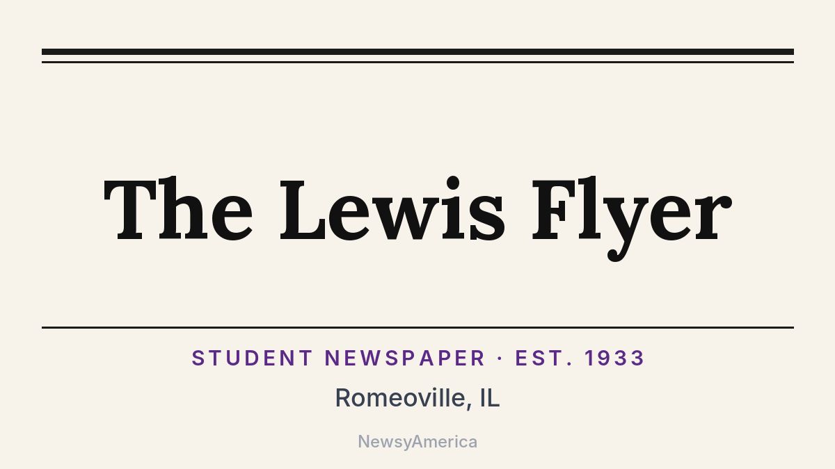 The Lewis Flyer – Romeoville, IL