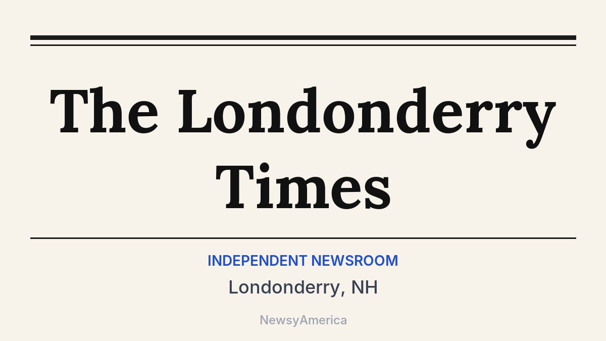 The Londonderry Times – Londonderry, NH