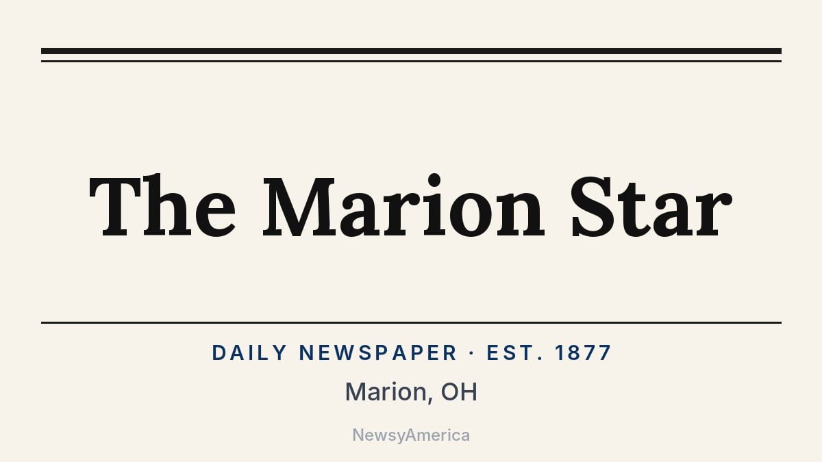 The Marion Star – Ohio