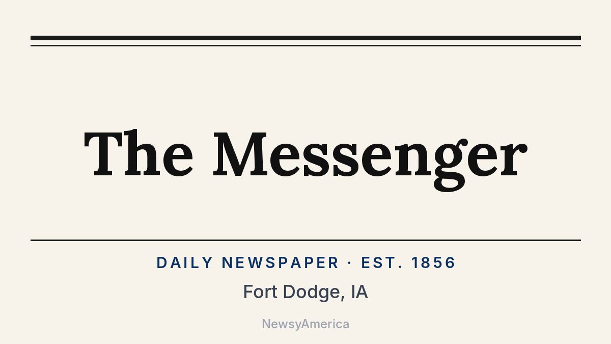 The Messenger – Fort Dodge, IA
