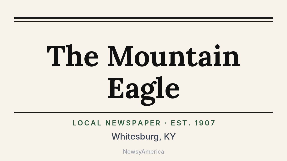 The Mountain Eagle – Whitesburg, KY