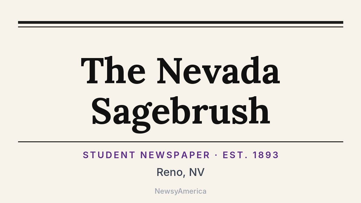The Nevada Sagebrush – Reno, NV