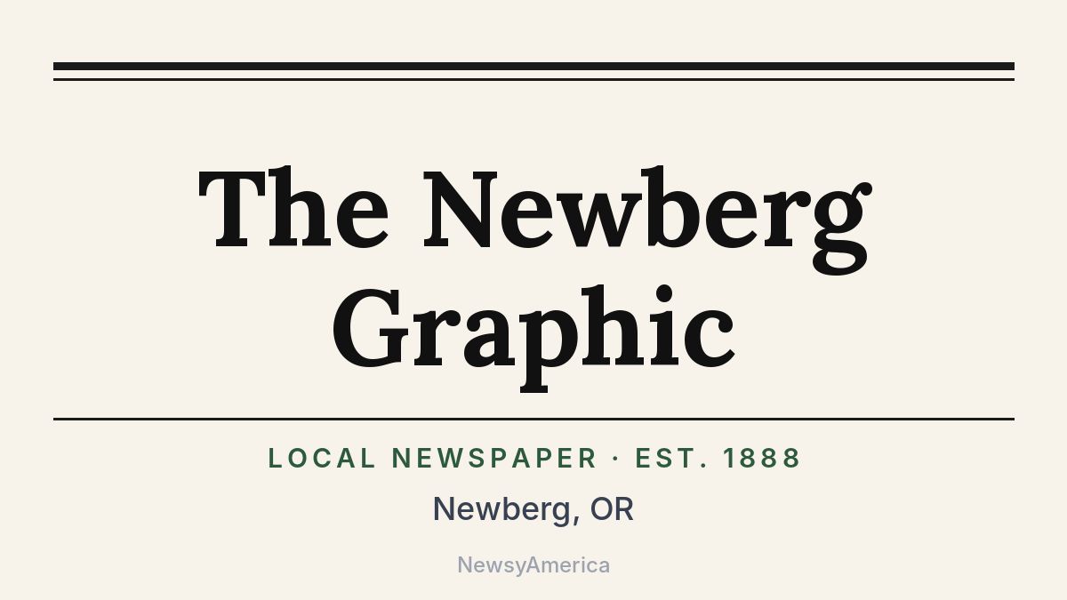 The Newberg Graphic – Oregon