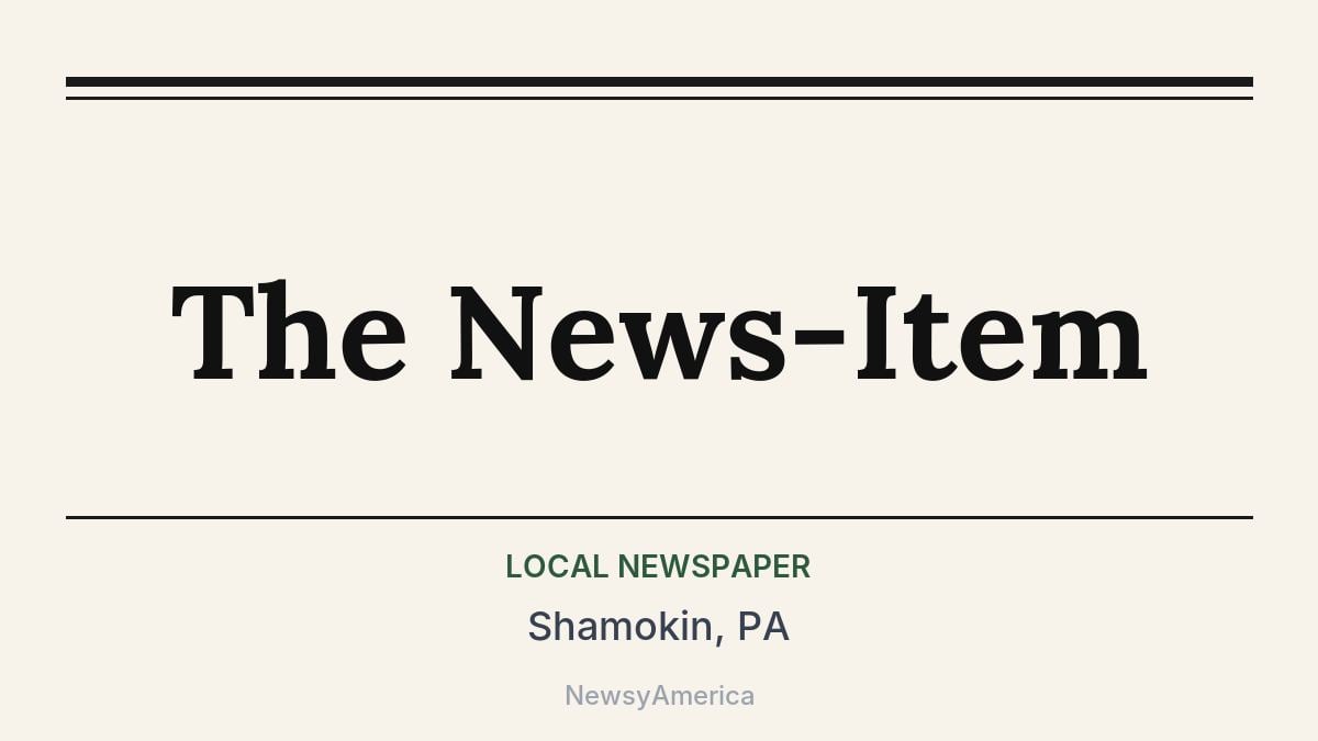 The News-Item – Shamokin, PA