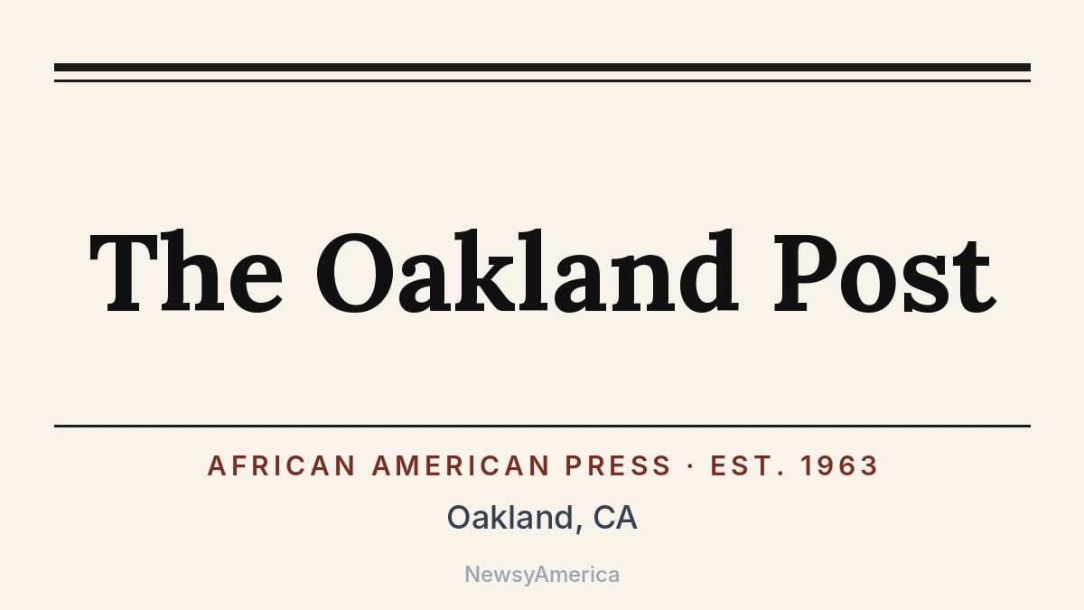 The Oakland Post – California
