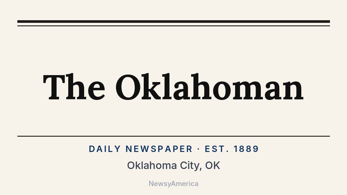 The Oklahoman – Oklahoma City, OK