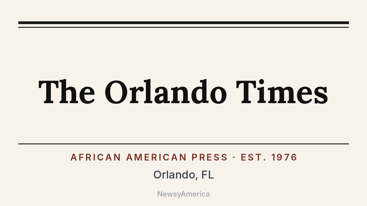 The Orlando Times – Florida