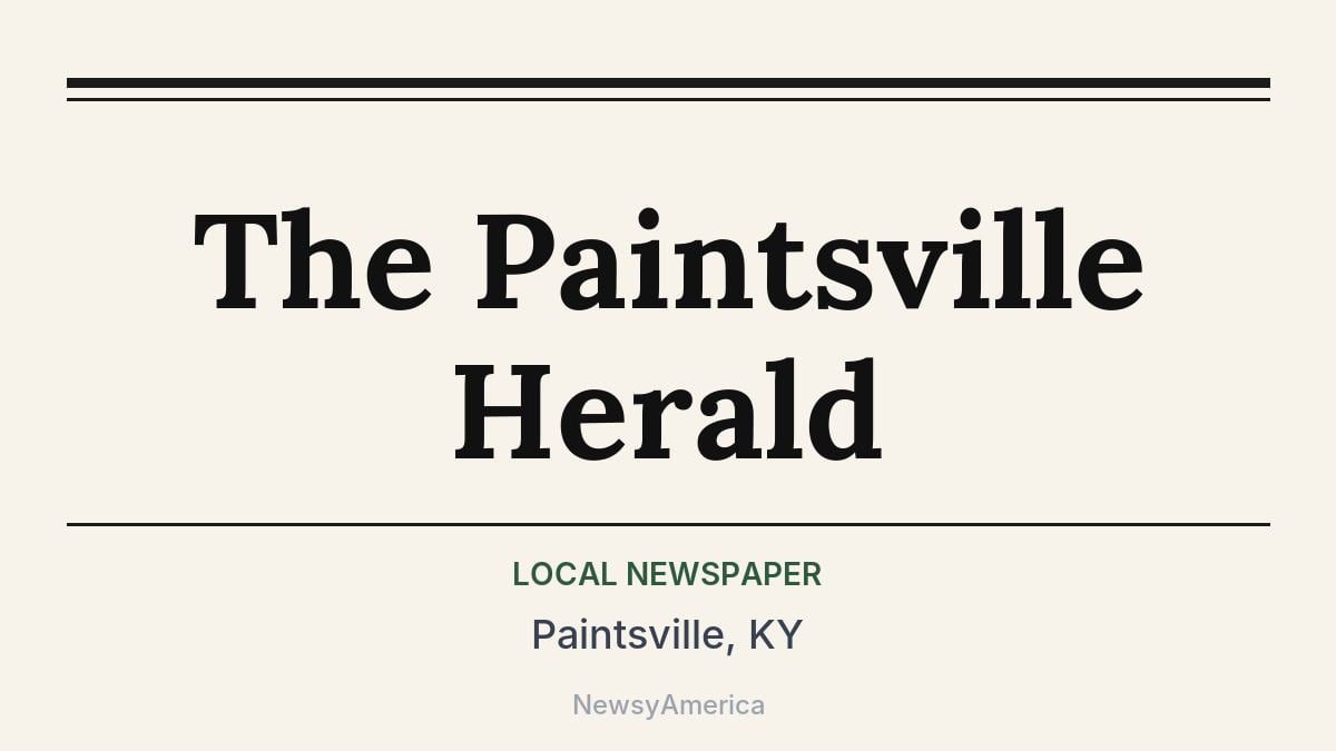 The Paintsville Herald – Paintsville, KY