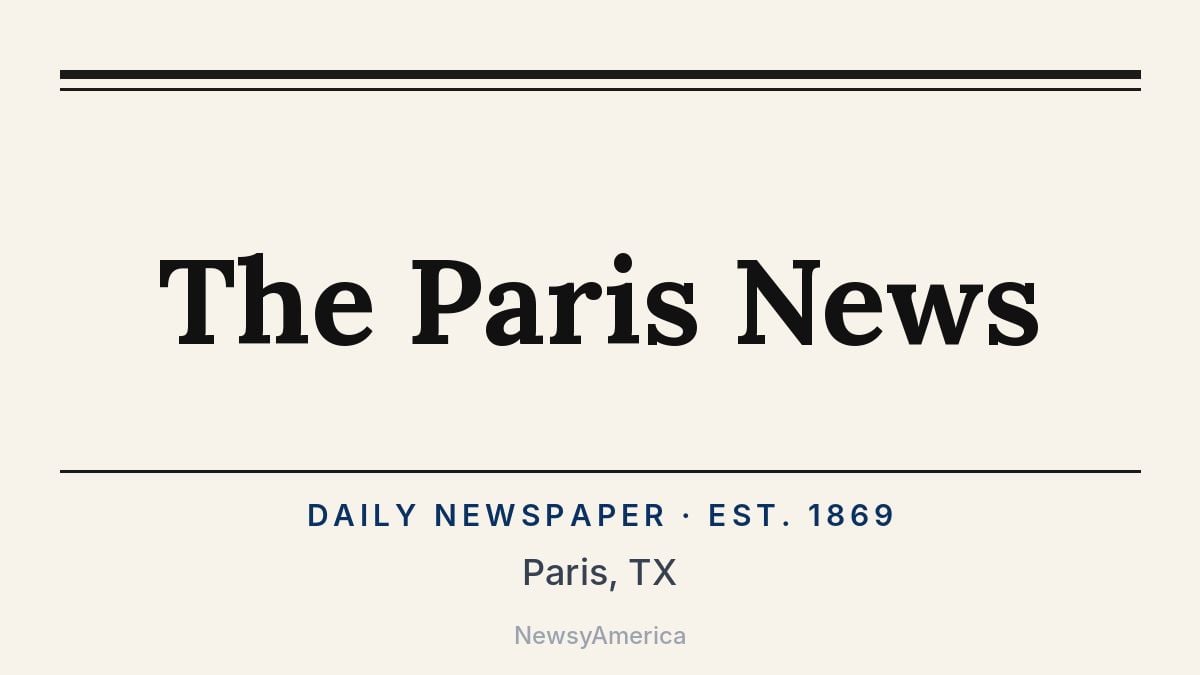 The Paris News – Texas