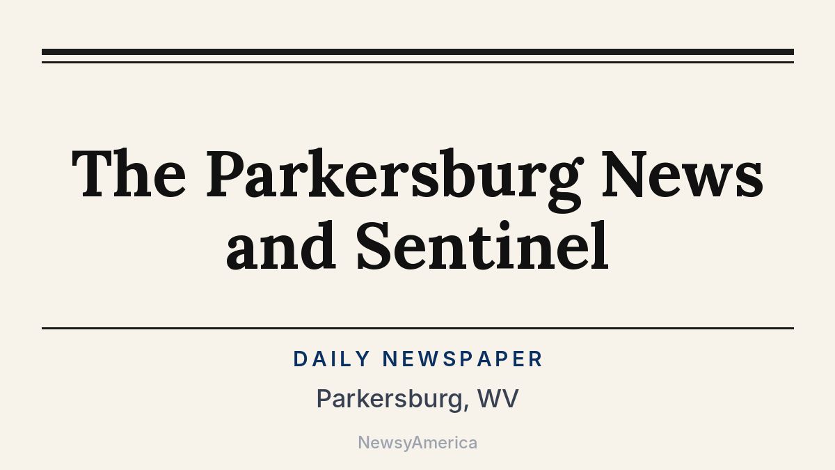 The Parkersburg News and Sentinel – West Virginia