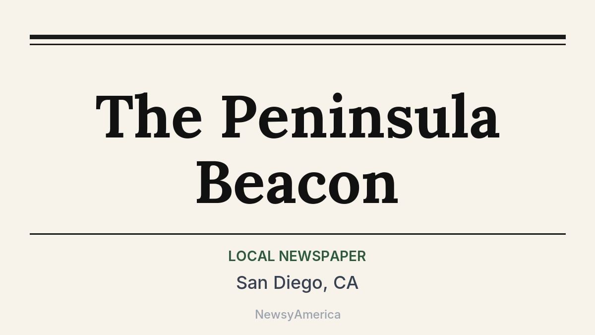 The Peninsula Beacon – San Diego, CA