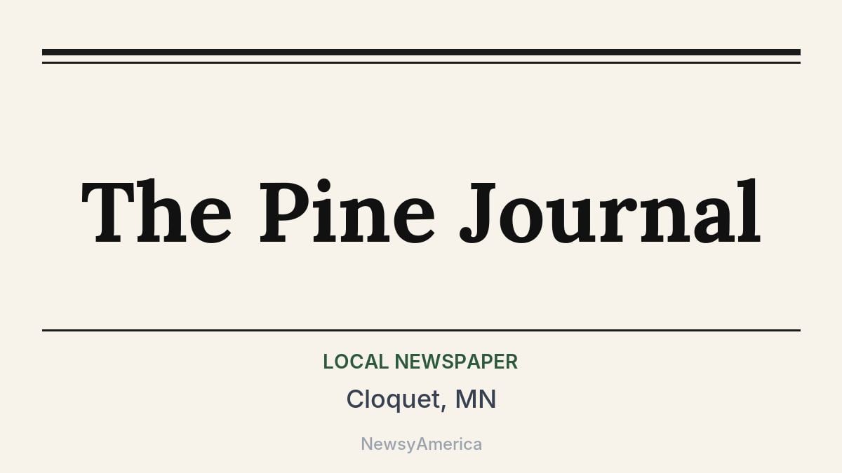 The Pine Journal – Cloquet, MN
