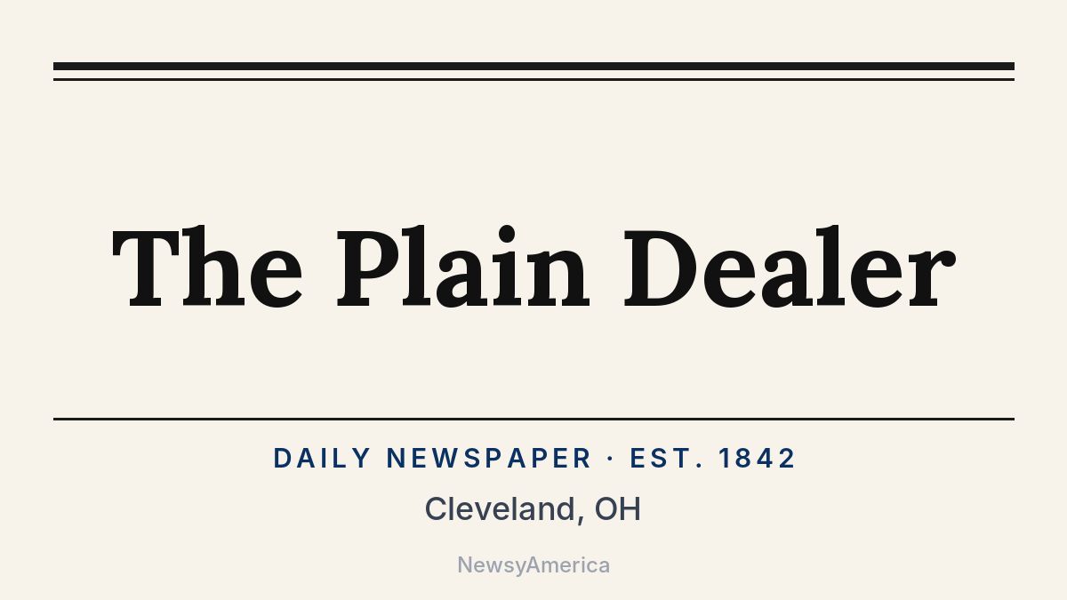 The Plain Dealer – Cleveland, OH