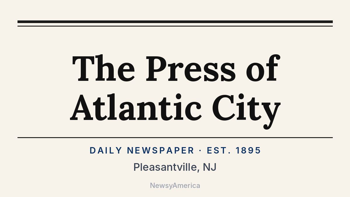 The Press of Atlantic City – Pleasantville, NJ