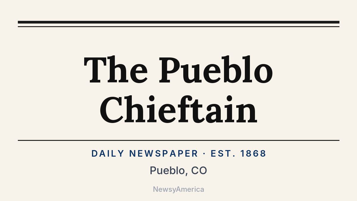 The Pueblo Chieftain – Colorado