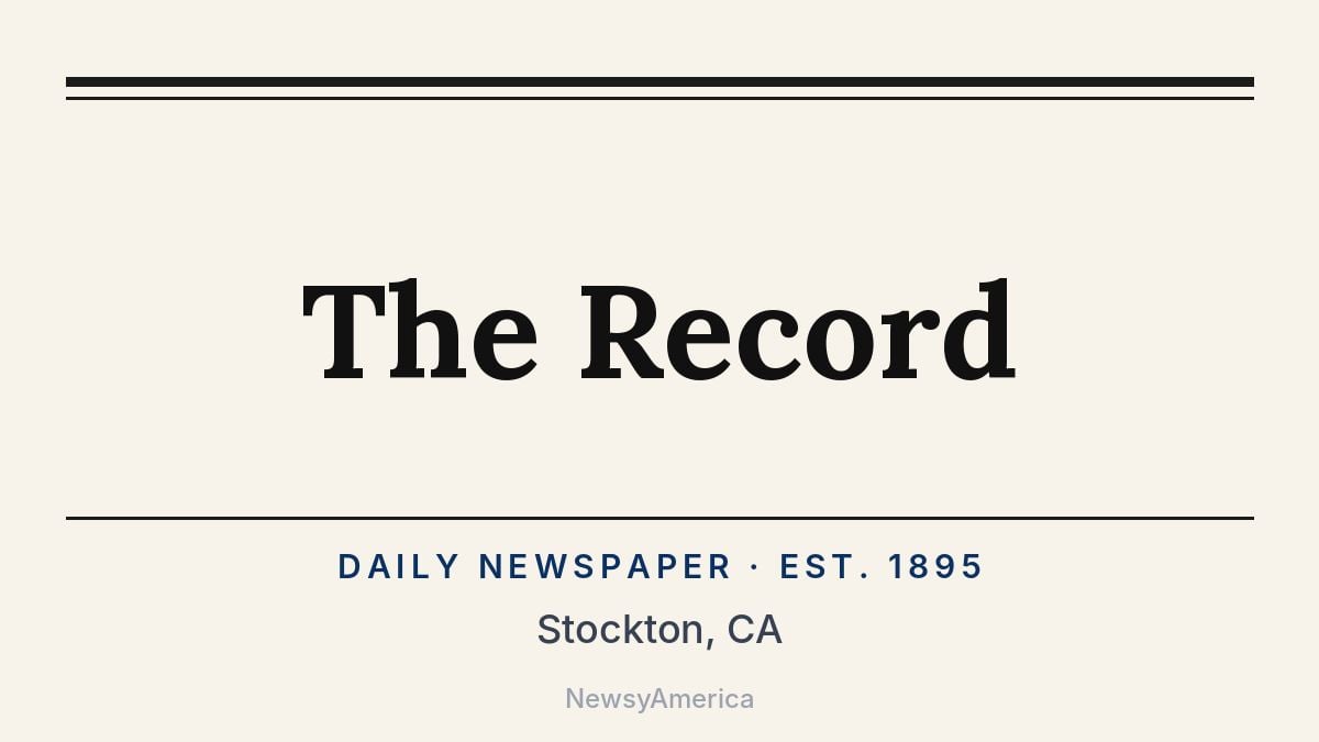 The Record – Stockton, CA
