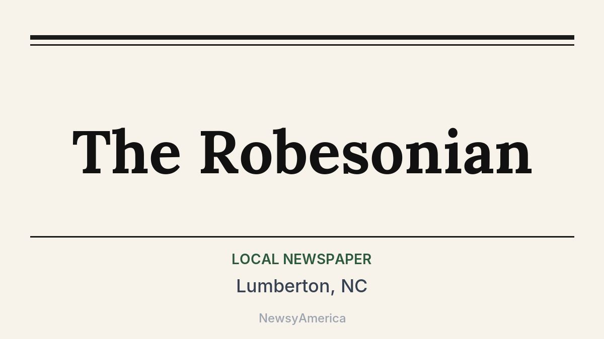 The Robesonian – Lumberton, NC