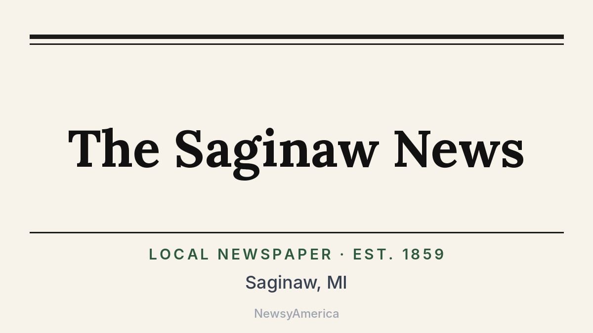 The Saginaw News – Michigan