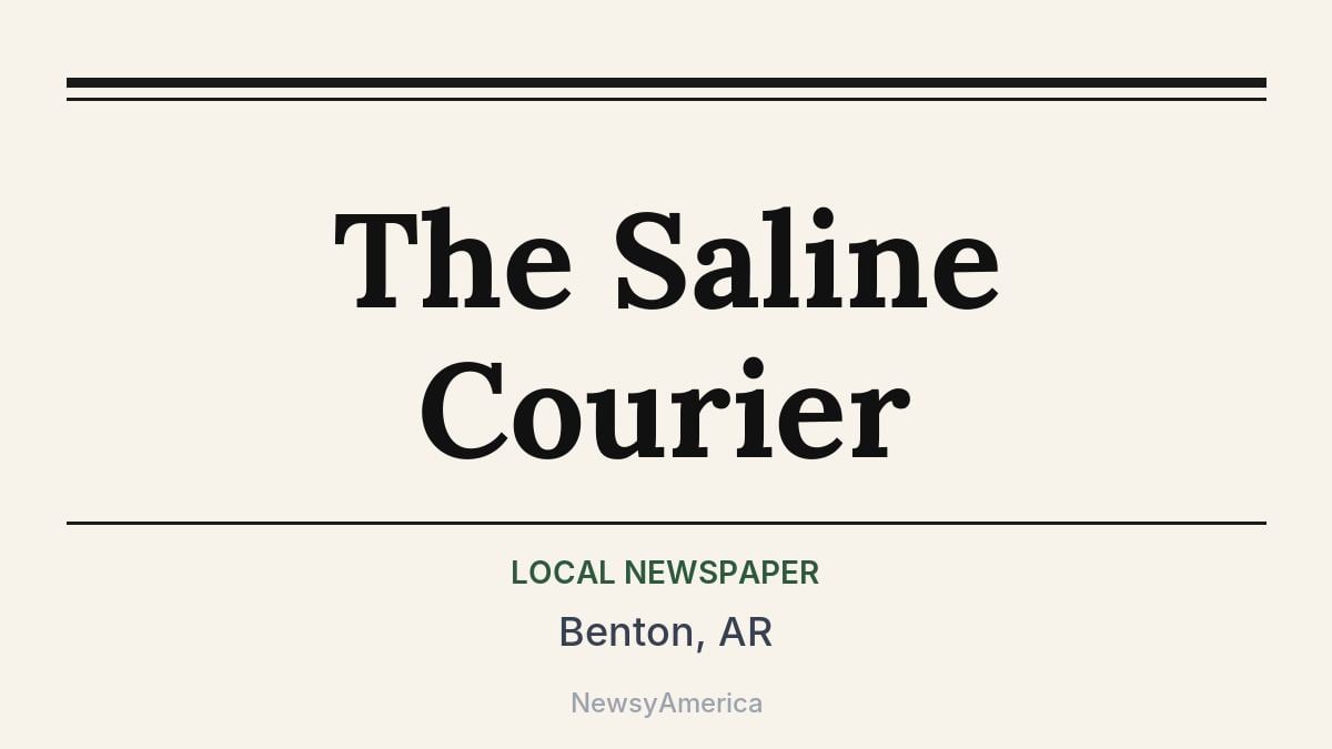 The Saline Courier – Benton, AR