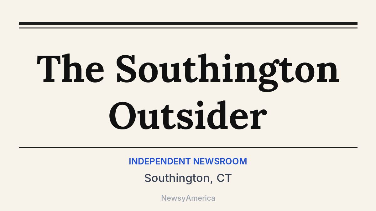 The Southington Outsider – Southington, CT