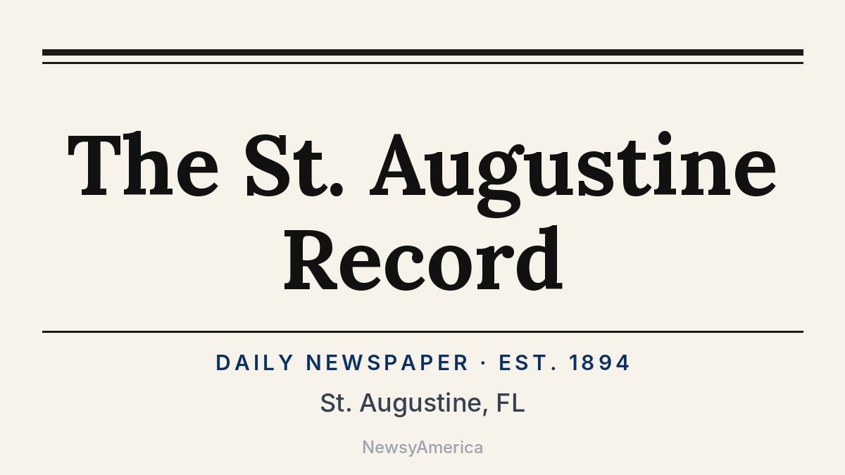 The St. Augustine Record – Florida