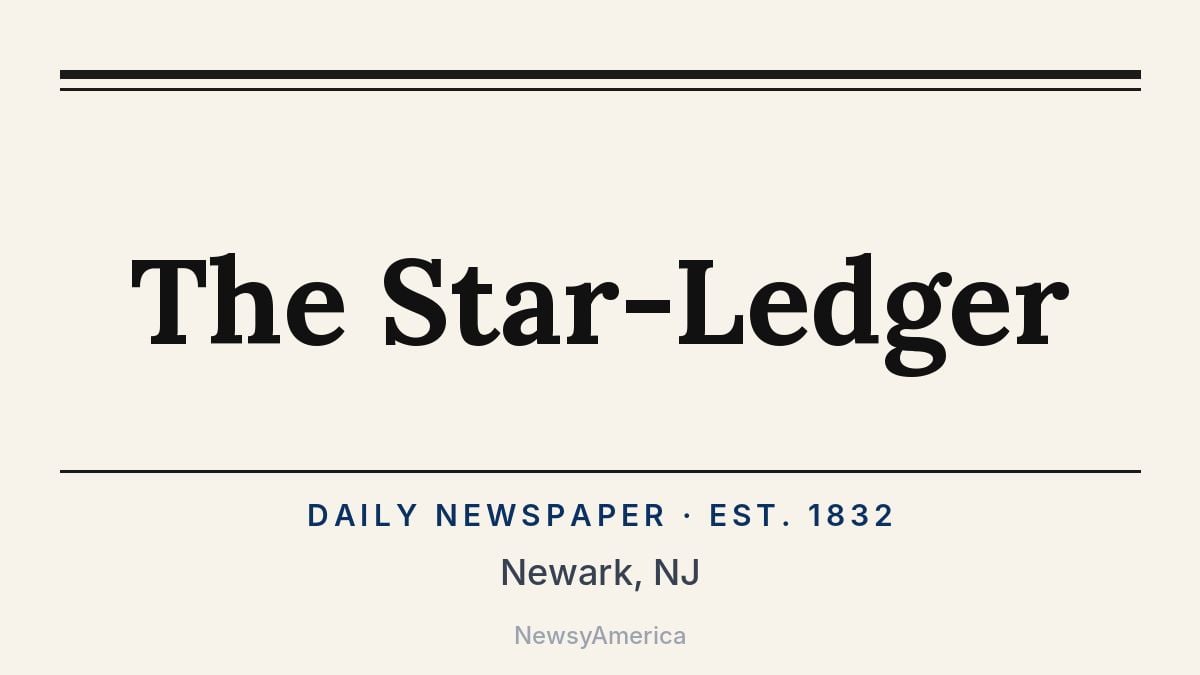 The Star-Ledger – Newark, NJ