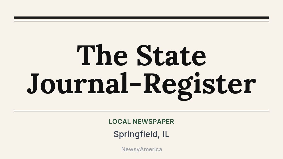 The State Journal-Register – Springfield, IL