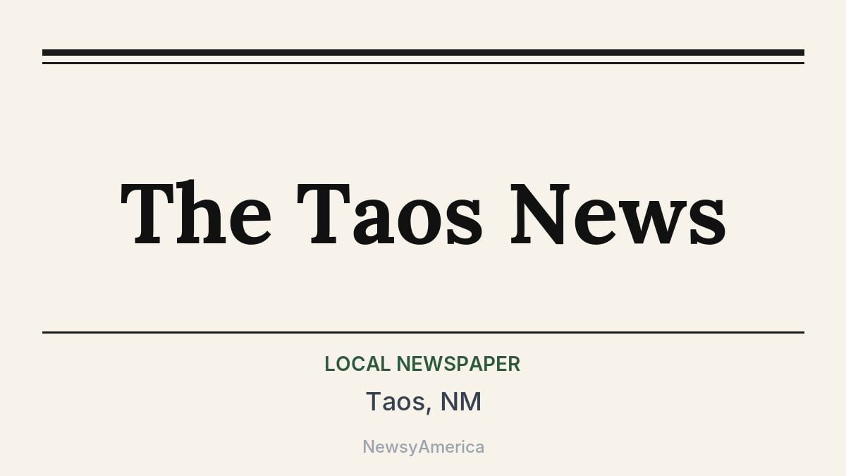 The Taos News – Taos, NM