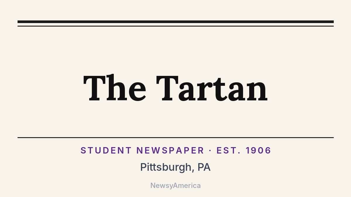 The Tartan – Pittsburgh, PA
