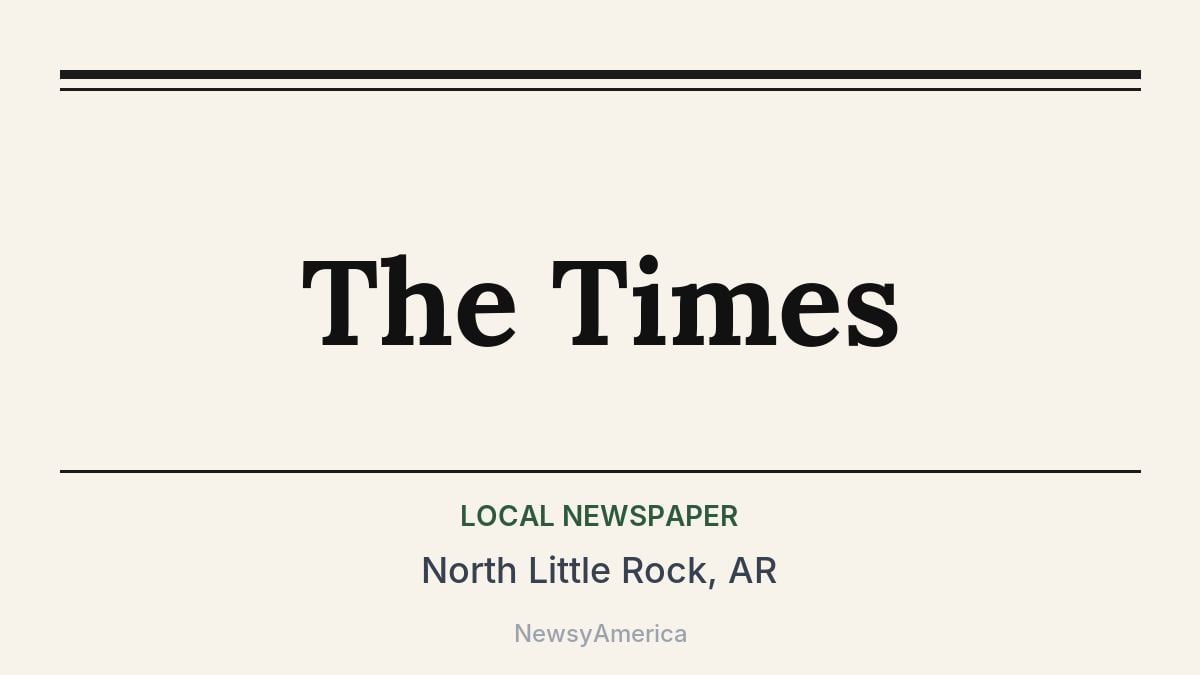 The Times – North Little Rock, AR