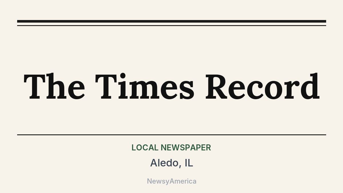 The Times Record – Aledo, IL