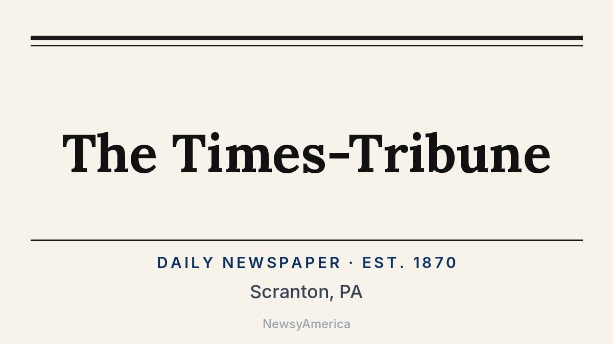 The Times-Tribune – Scranton, PA