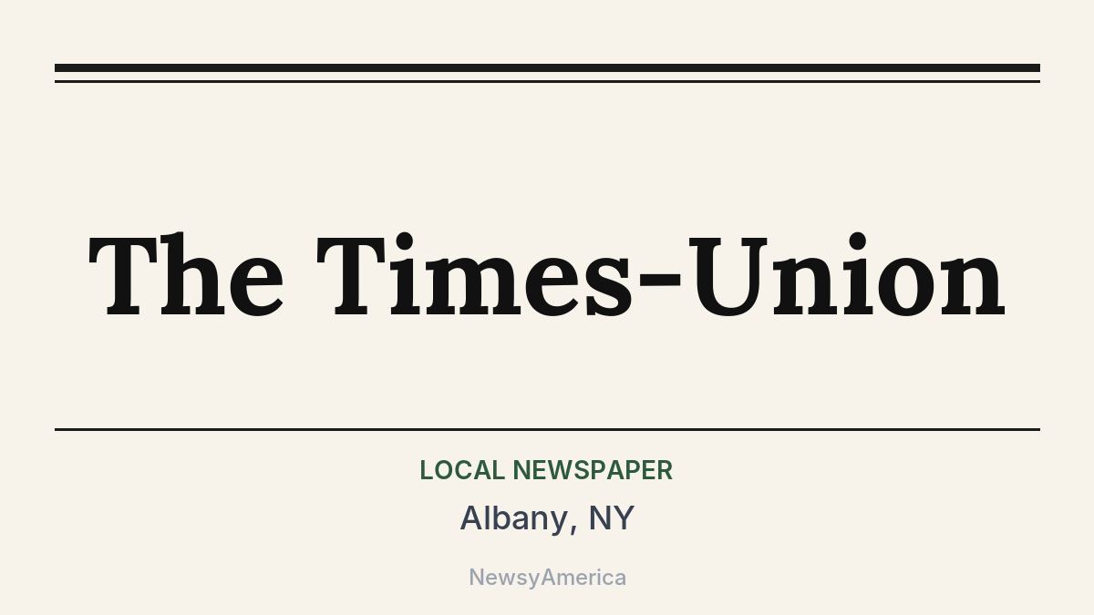 The Times-Union – Albany, NY