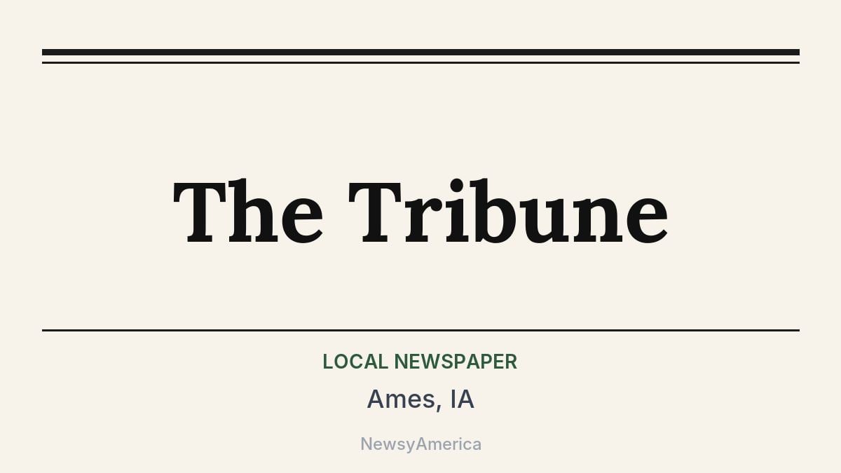 The Tribune – Ames, IA