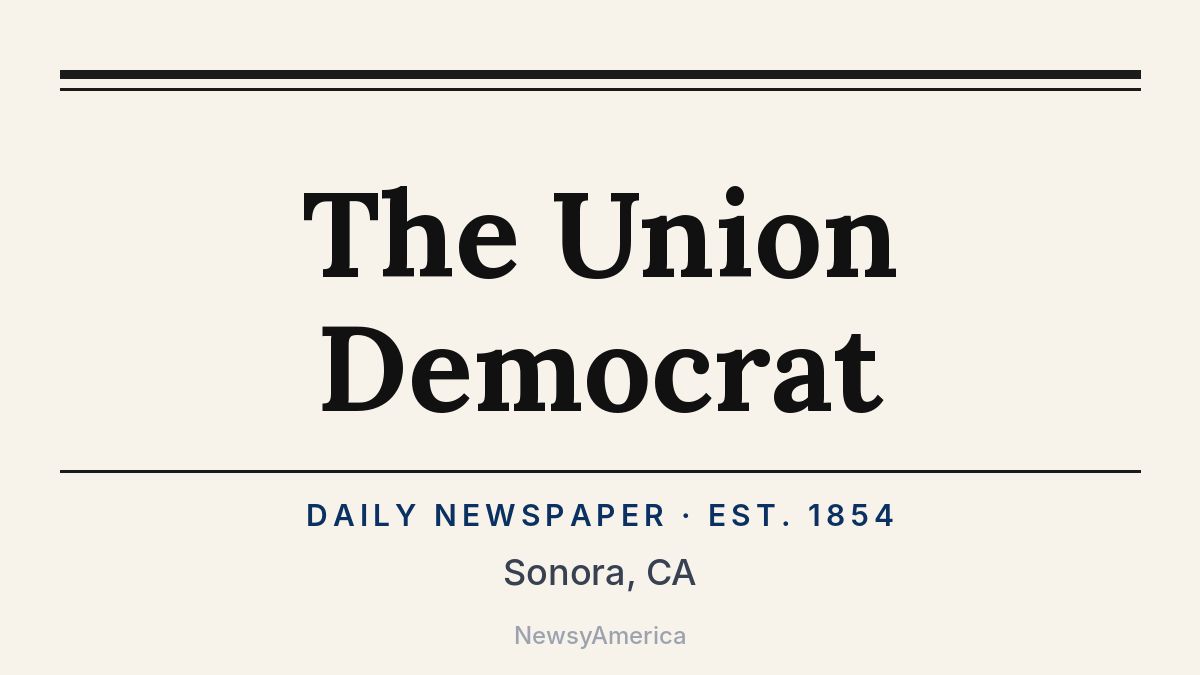 The Union Democrat – Sonora, CA