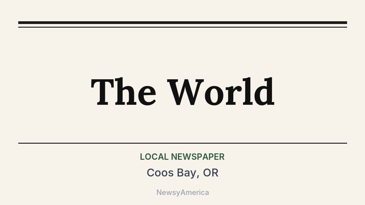 The World – Coos Bay, OR