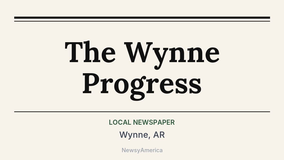 The Wynne Progress – Wynne, AR