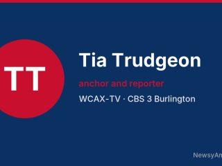 Tia Trudgeon, anchor and reporter, WCAX-TV