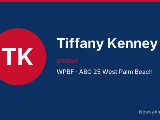 Tiffany Kenney, anchor, WPBF