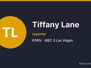 Tiffany Lane, reporter, KSNV