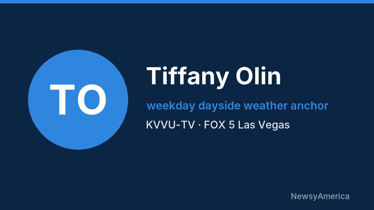 Tiffany Olin – KVVU-TV, Las Vegas