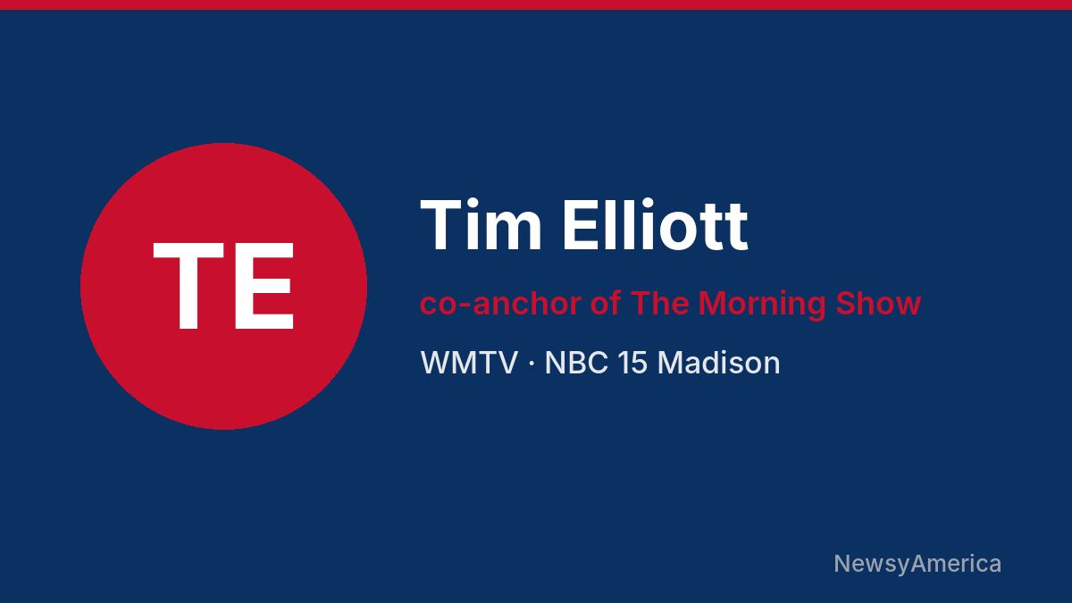 Tim Elliott – WMTV, Madison