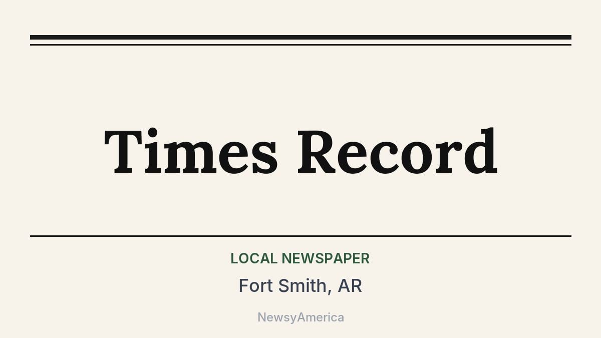 Times Record – Fort Smith, AR