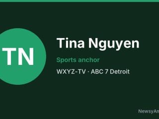 Tina Nguyen, Sports anchor, WXYZ-TV