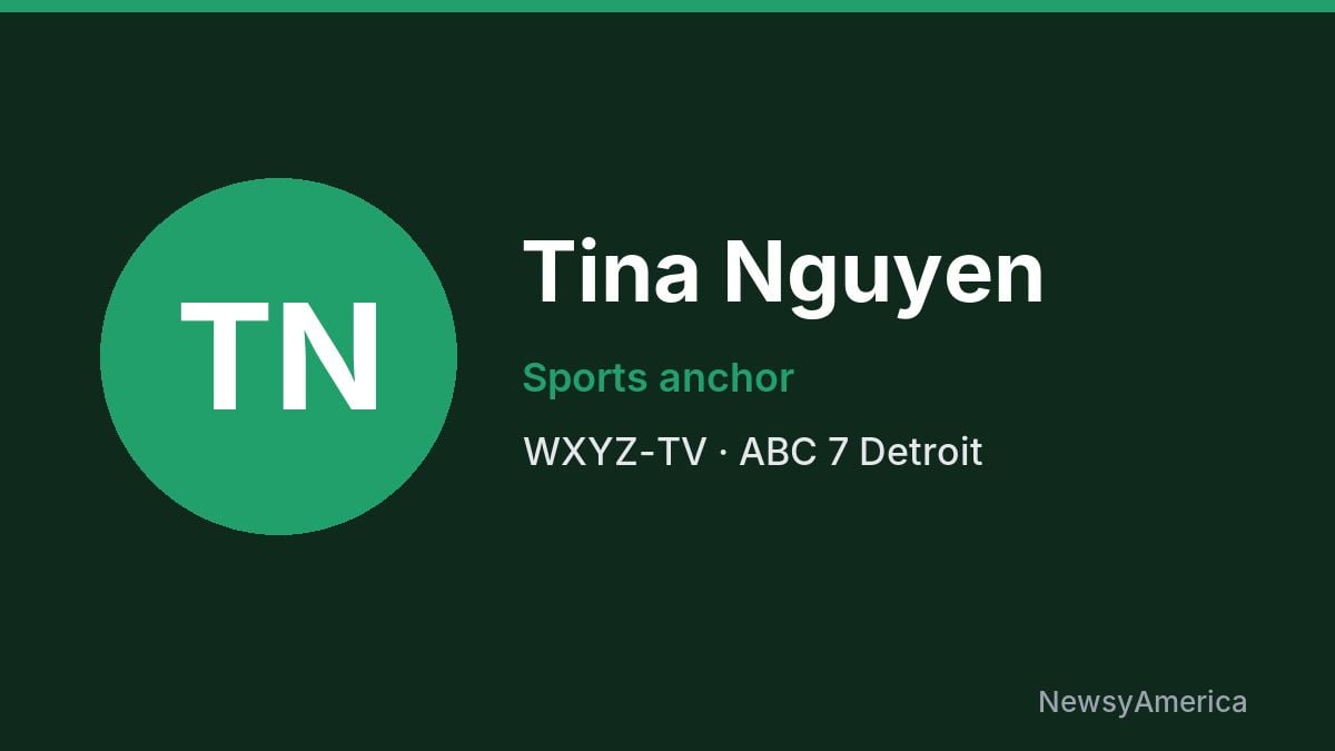 Tina Nguyen – WXYZ-TV, Detroit