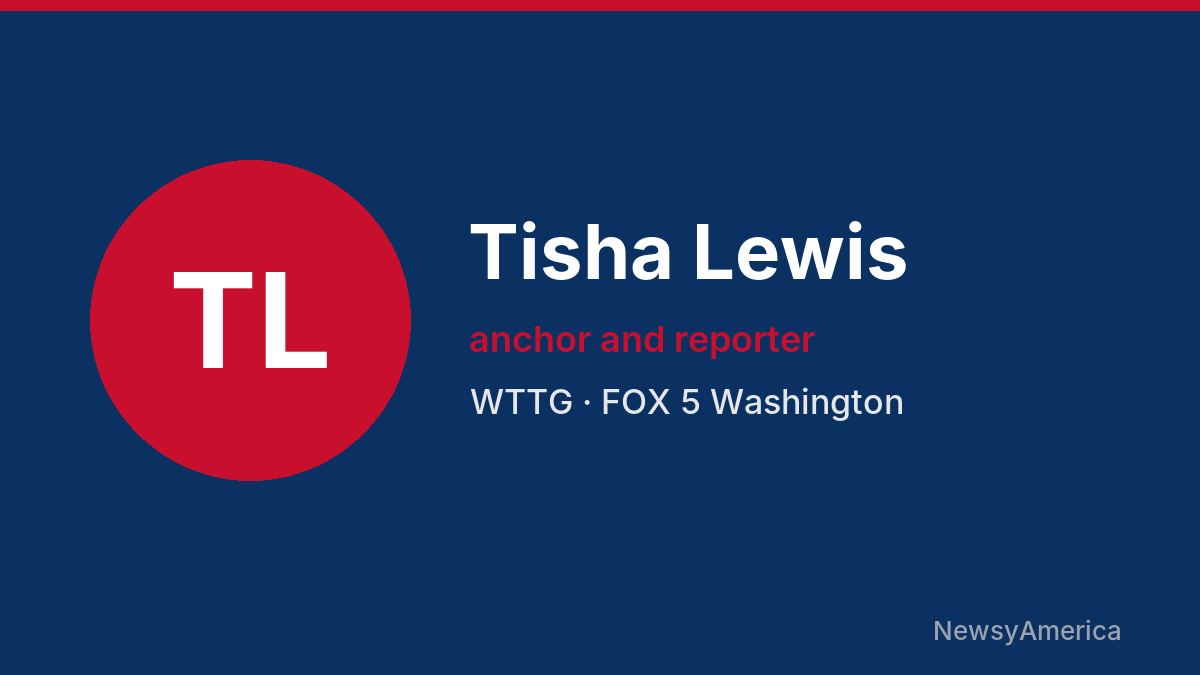 Tisha Lewis – WTTG, Washington