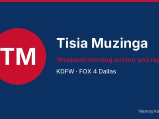 Tisia Muzinga, Weekend morning anchor and reporter, KDFW