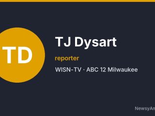 TJ Dysart, reporter, WISN-TV